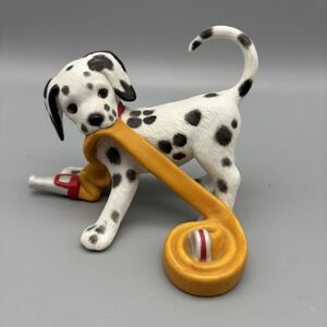 Princeton Gallery Dalmatian with Fire Hose Tug O' War‎ 1994 Mint Condition